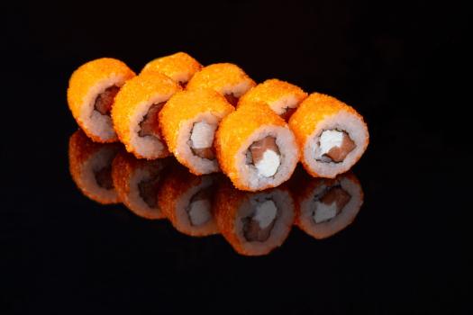 Крем ролл с лососем