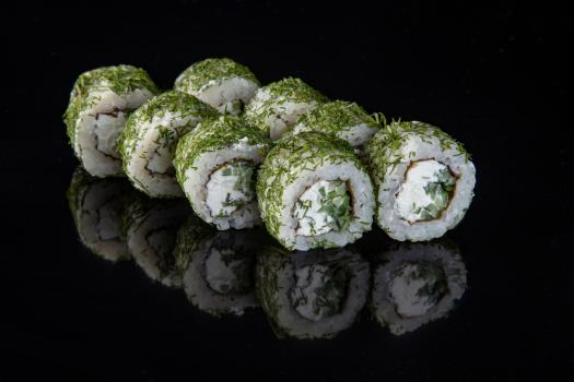 Крем ролл с огурцом