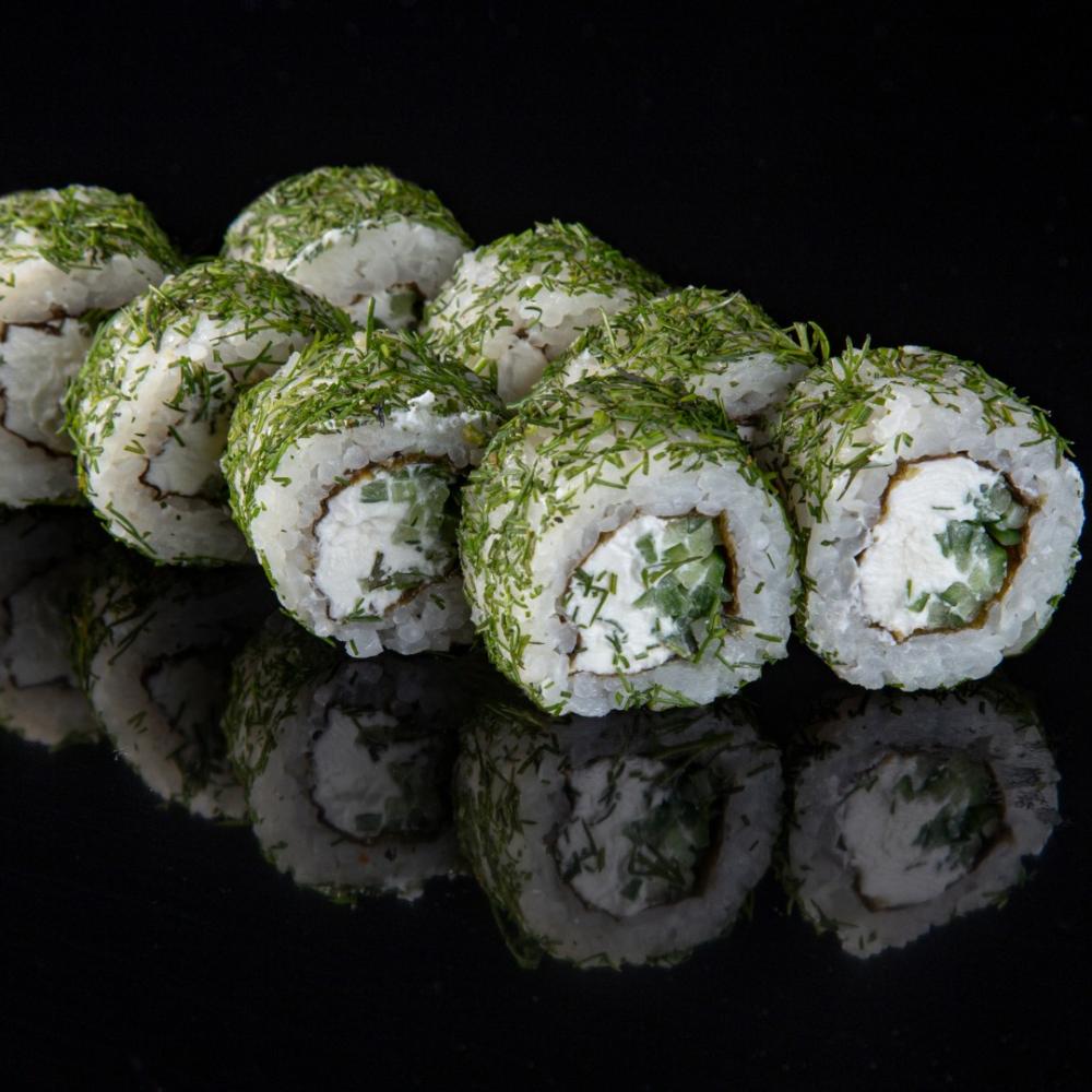 Крем ролл с огурцом