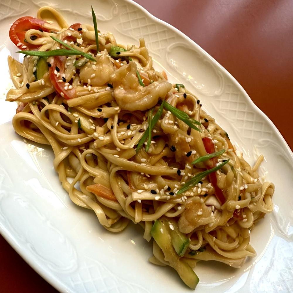 Удон с морепродуктами