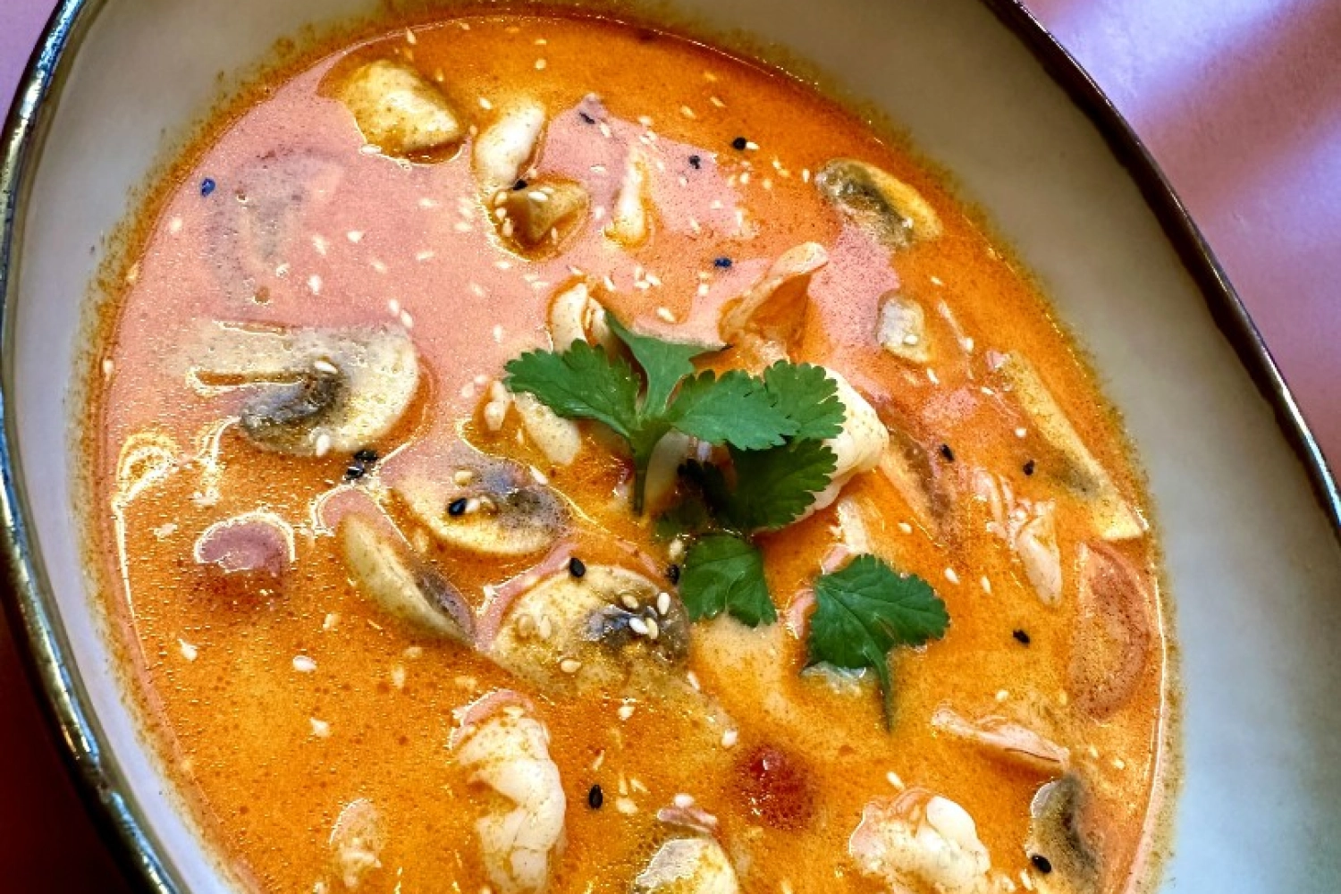 Том Ям с морепродуктами