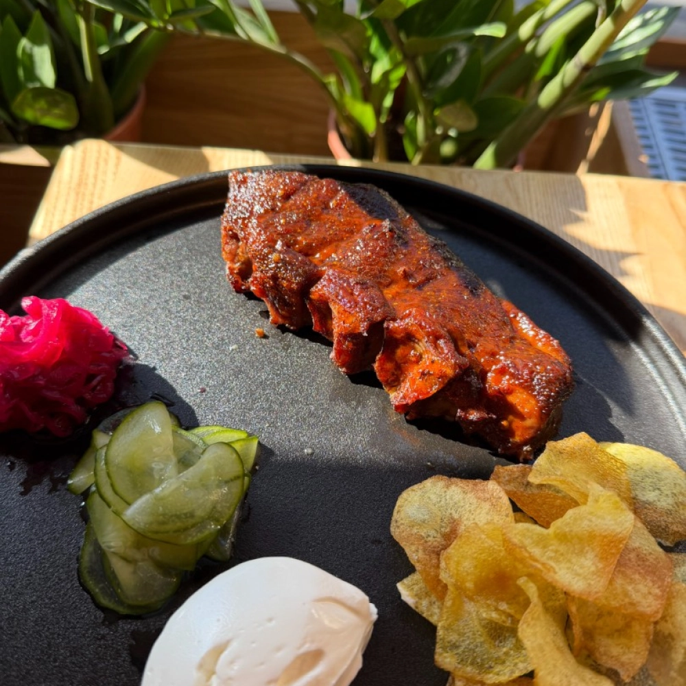 Паназиатские говяжьи ребра