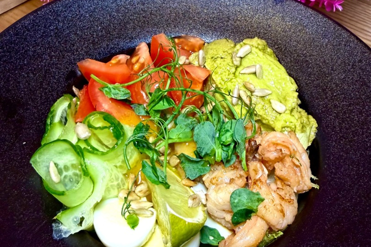 Болл с креветкой