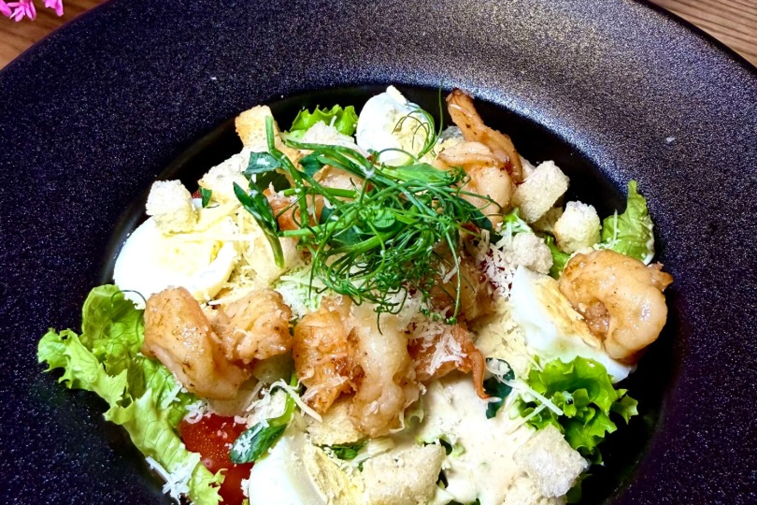 Цезарь с креветкой