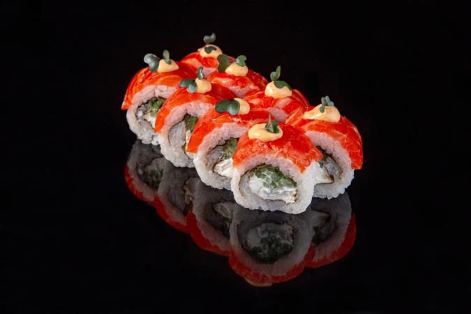 Филадельфия с копчёным лососем