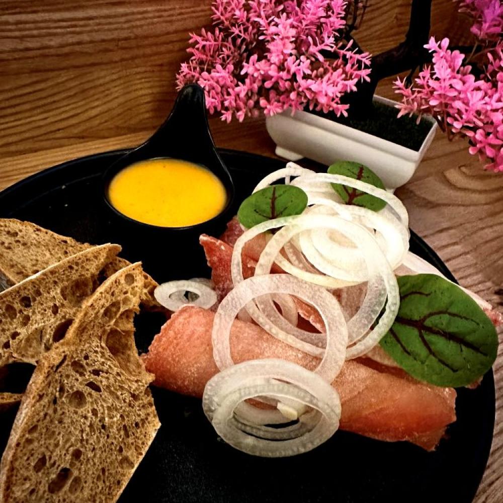 Строганина из тунца