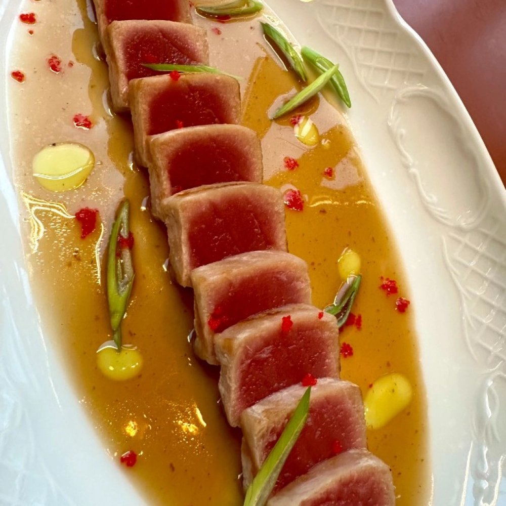 Татаки из розового тунца