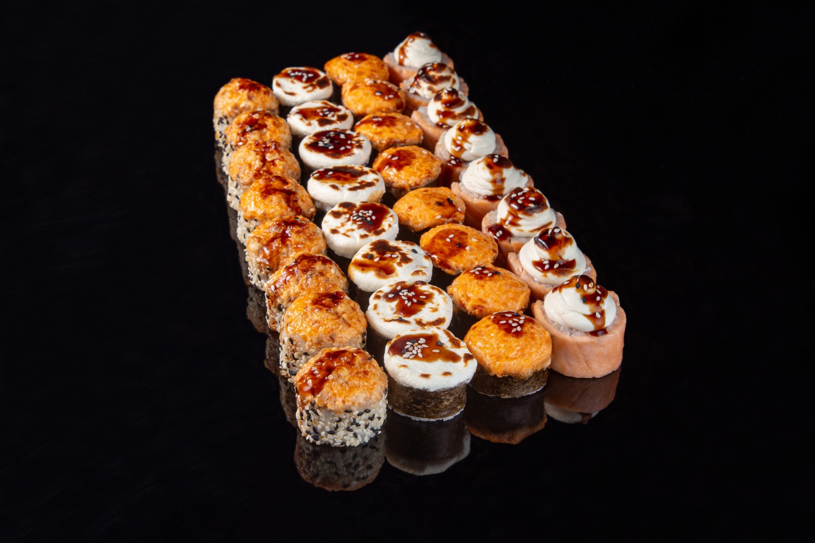 Сет запеченный